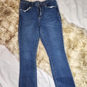 Universal Thread Blue High Rise Skinny Bootcut Size-8/29R